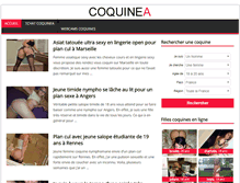 Tablet Screenshot of coquinea.com